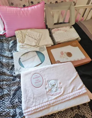 Juego de sábanas cuna bebé