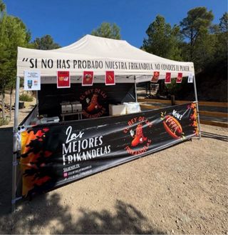 Carpa Vinilada para Negocio 4,50x3,00m