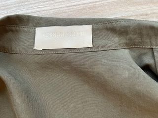 Vestido camisero cruzado verde Marca George Rech