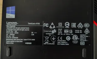 Lenovo M700 Tiny i3 6100T 8GB RAM