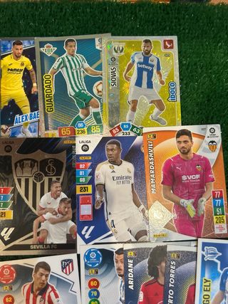 Lote cartas fútbol Adrenalyn LaLiga