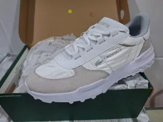 Zapatillas Lacoste Hombre T43 Blancas