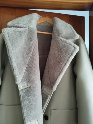 Abrigo Zara Doble Faz Talla M nuevo con etiquetas