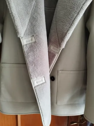 Abrigo Zara Doble Faz Talla M nuevo con etiquetas