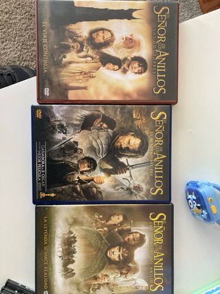 Trilogía El Señor de los Anillos DVD