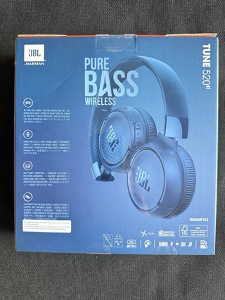Auriculares JBL Tune 520BT Azul Marino