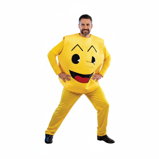 Disfraz Emoji Guiño Talla XL - Traje amarillo