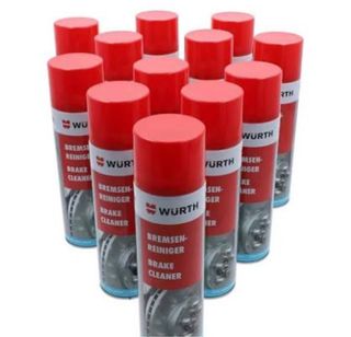 5 botes limpia frenos Wurth
