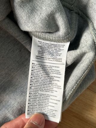 Sudadera Nike Vintage Media Cremallera Gris/Negro