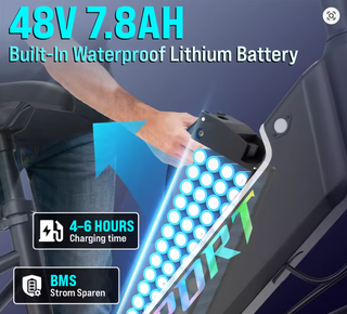 Bicicleta Eléctrica DEEPOWER 750W