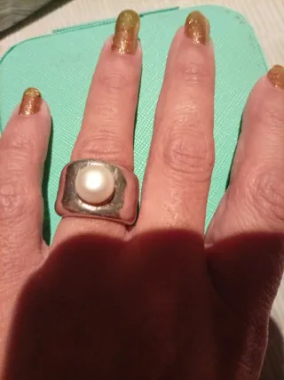 Anillo Tous Plata Duna Perla