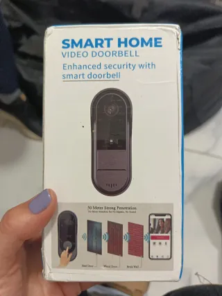 Timbre Inteligente WiFi con Cámara