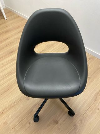 Silla de oficina Ikea negra