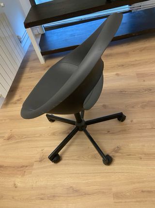 Silla de oficina Ikea negra