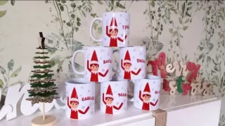 Pack 8 Tazas Elfos Navideños