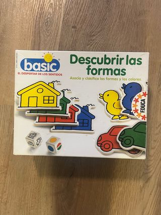 Juego Básico Descubrir las Formas EDUCA