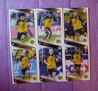 Cromos de fútbol Topps BVB