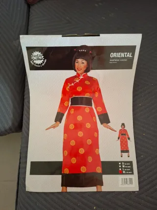 Disfraz Oriental China Mujer Talla XL