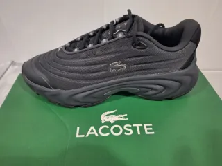 Zapatillas Lacoste Hombre T43 Negras Nuevas