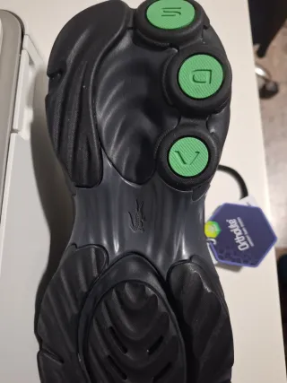 Zapatillas Lacoste Hombre T43 Negras Nuevas