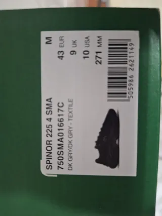 Zapatillas Lacoste Hombre T43 Negras Nuevas