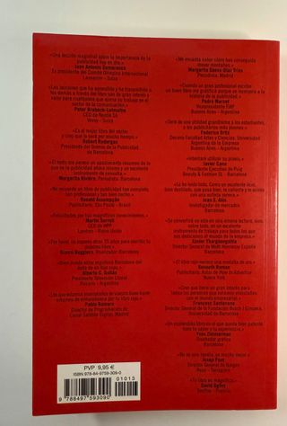 El libro rojo de la publicidad: (Ideas que muev...