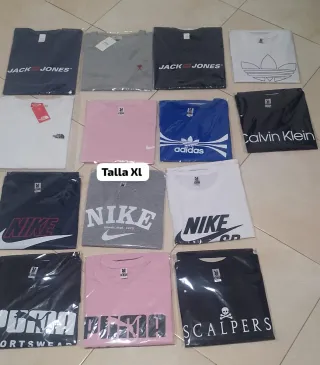 Camisetas.  8€ la unidad