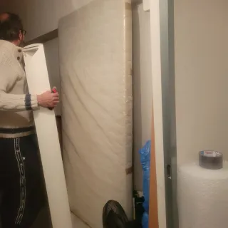 Regalo colchón y base tapizada