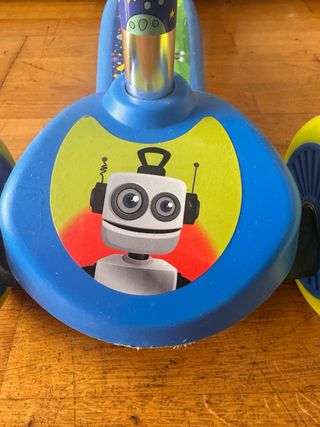 Patinete espacial 3 ruedas niño