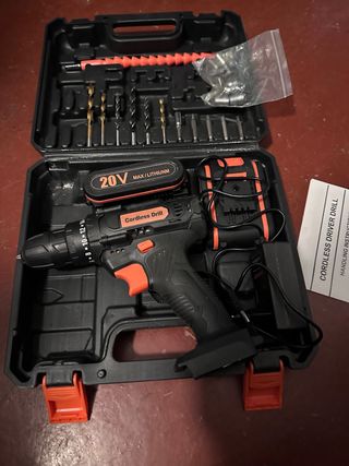 Taladro Atornillador 20V con 2 Baterías