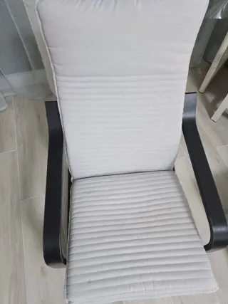 Sillón Ikea Beige y Negro