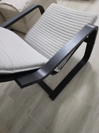 Sillón Ikea Beige y Negro