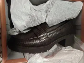 Mocasines marrones talla 38