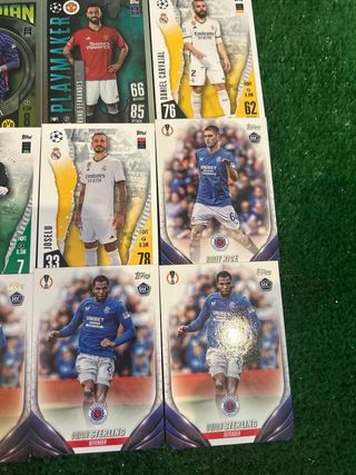 Lote de cromos Topps