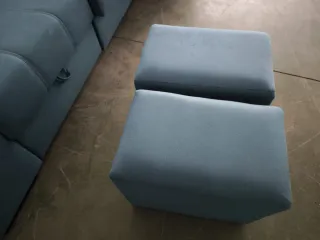 Sofá modular tejido antimanchas