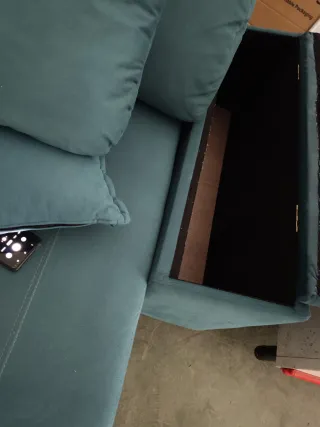 Sofá modular tejido antimanchas