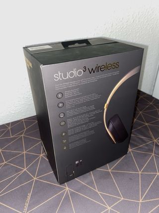 Beats Studio3 Wireless Auriculares Negro/Dorado