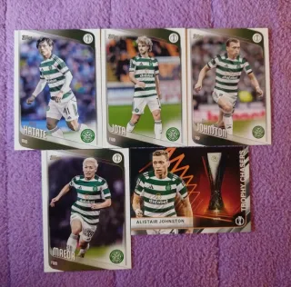 Cromos de Fútbol Topps Celtic FC