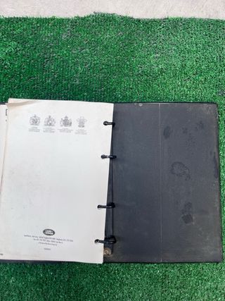 Carpeta Manual Usuario Defender Land Rover