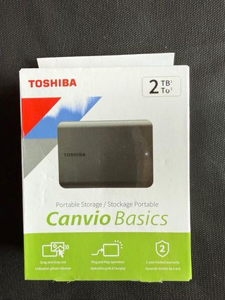 Disco Duro Externo Toshiba Canvio Basics 2TB