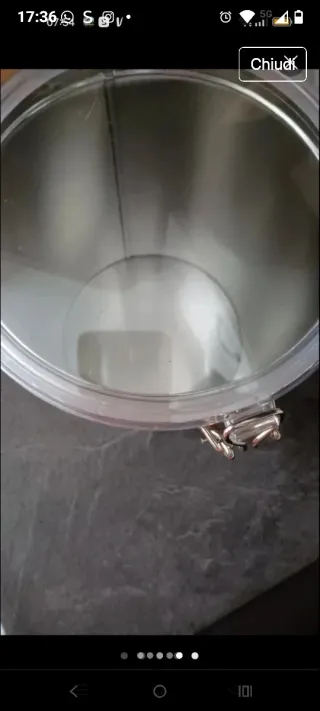 Contenitore caffè/tè in juta