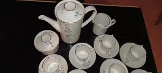 Servizio da caffè floreale