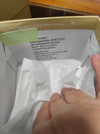 Michael Kors bailarinas Talla 38.5 Piel