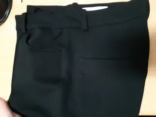 Pantalón Flare Tiro Bajo Zara Talla M