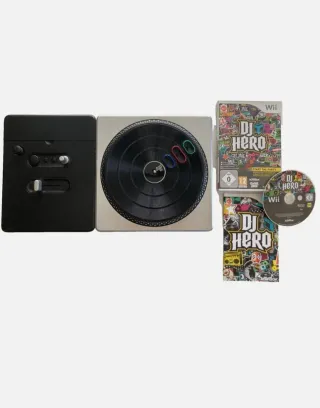 DJ Hero per Wii con Giradischi e Gioco