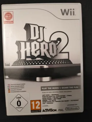 DJ Hero per Wii con Giradischi e Gioco