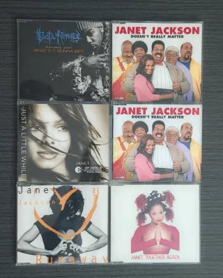 CD Single Janet Jackson - Runaway