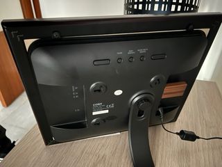 Marco Digital Fotos Marrón Nogal