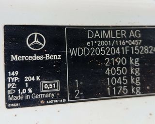 Mercedes-benz 449409 carcasa clase (w205) familiar