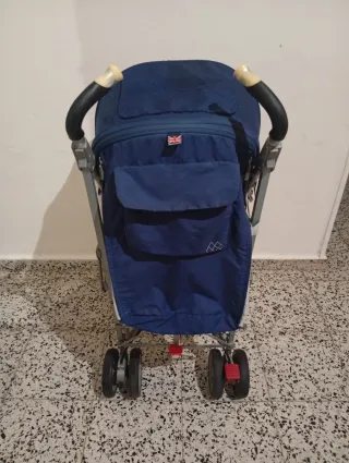 Silla de paseo Maclaren azul
